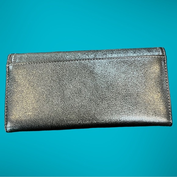 NWT Coach Black Wallet with Lavender Leather Interior - Picture 5 of 5